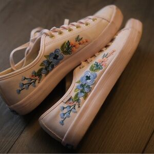 Embroidered Rifle Paper Co Keds